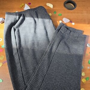 Jjill Black Ponte Checkered Leggins